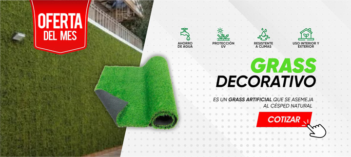 promocion grass sintetico